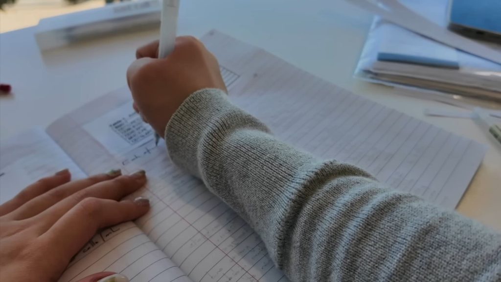 writing notes for college