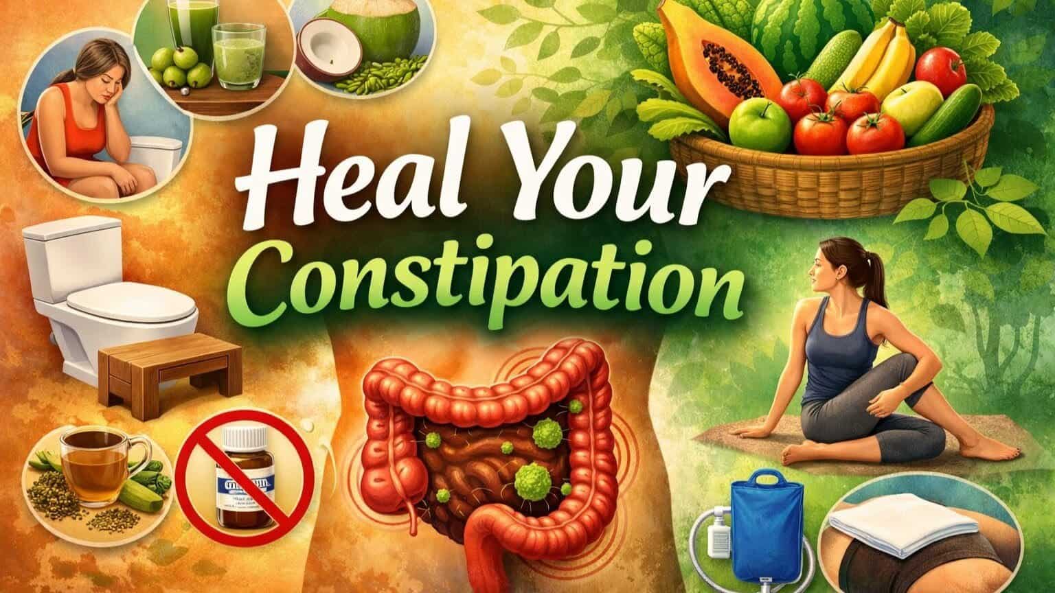 Methods to heal your gut and eliminate constipation