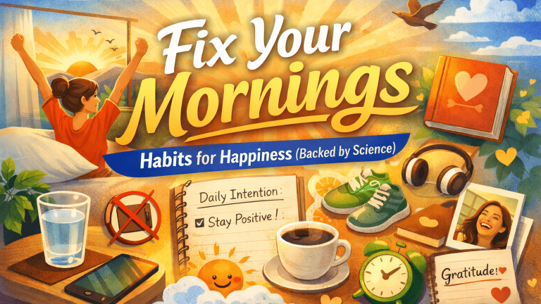 Morning habits for happiness and success