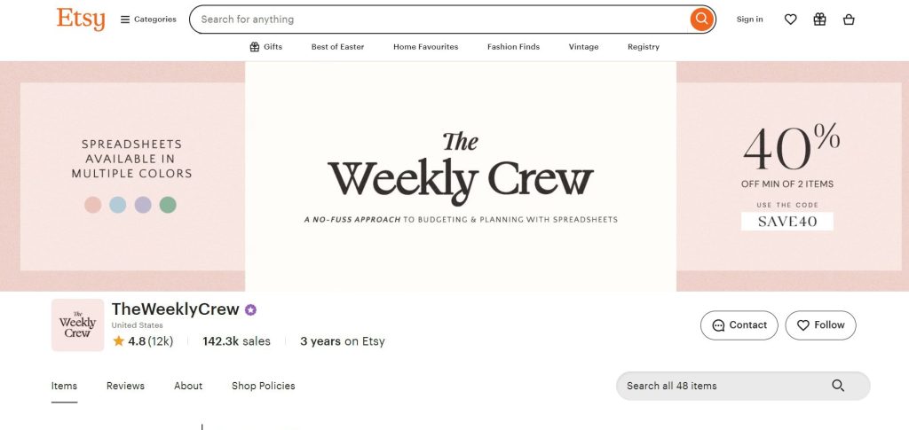airbnb templates for income-etsy
