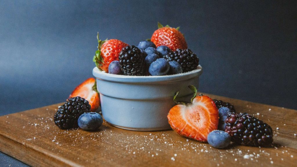 Berries bucket