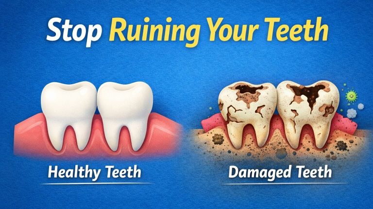Things and Habits that damage teeth