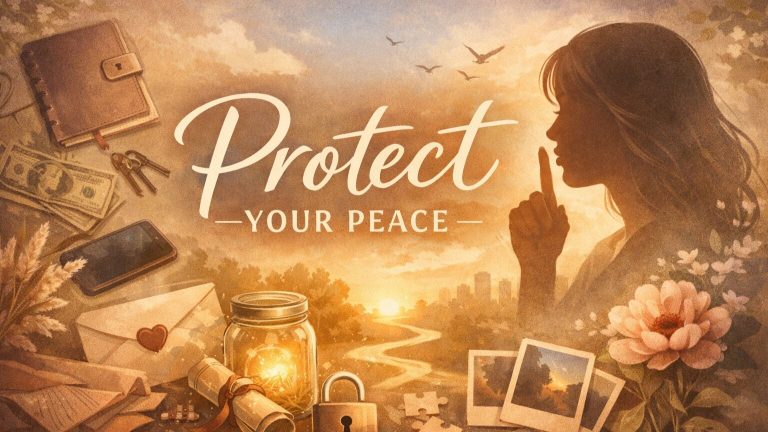 Things not to tell people and protect your peace