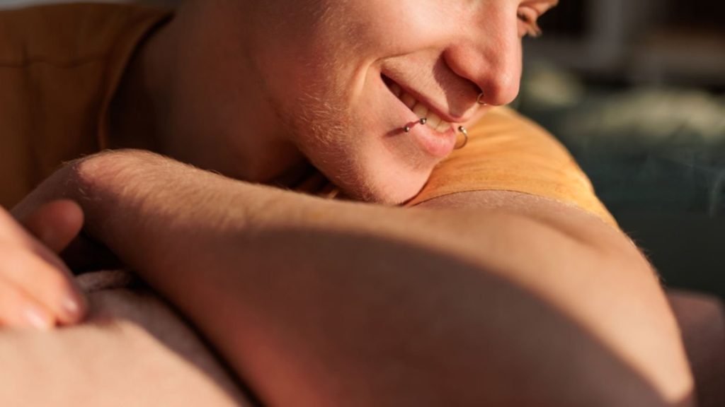 man-lip-piercing
