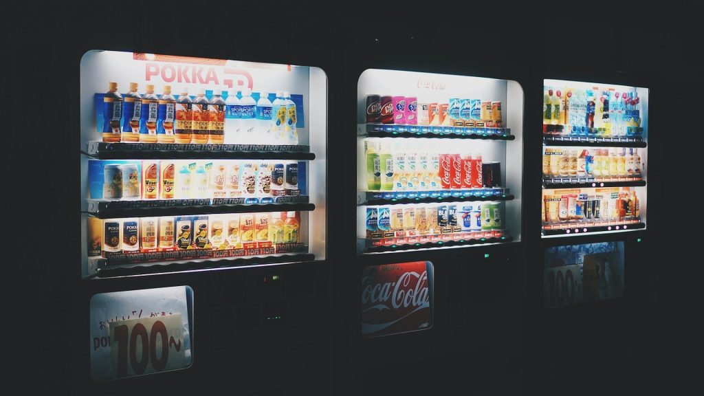 sugary-beverages-sodas in fridge