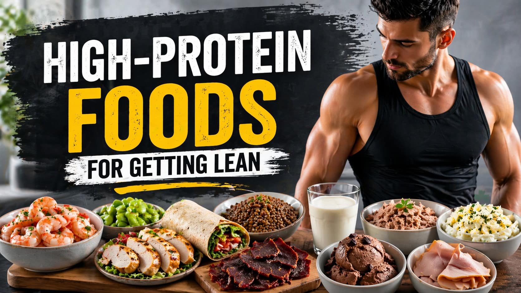 10 High-Protein Foods to Build Muscles and Stay Lean