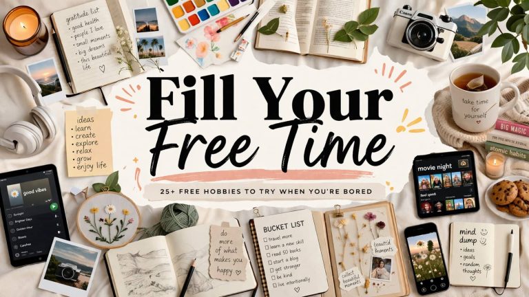 hobbies to try when you're bored