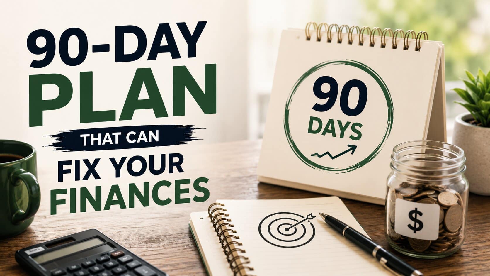 How to Fix Your Finances in 3 Months (Step by Step)
