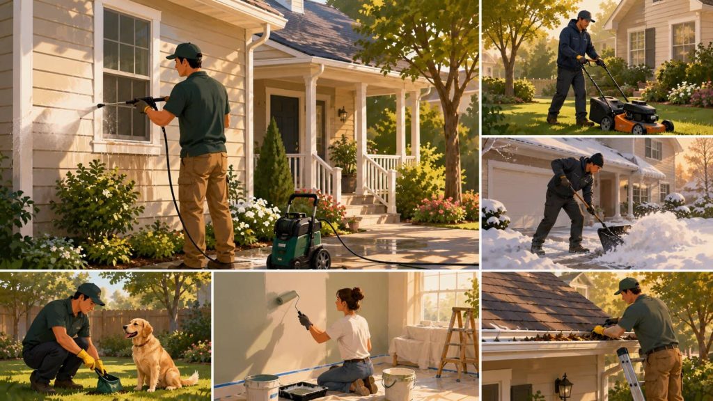 At-home property services