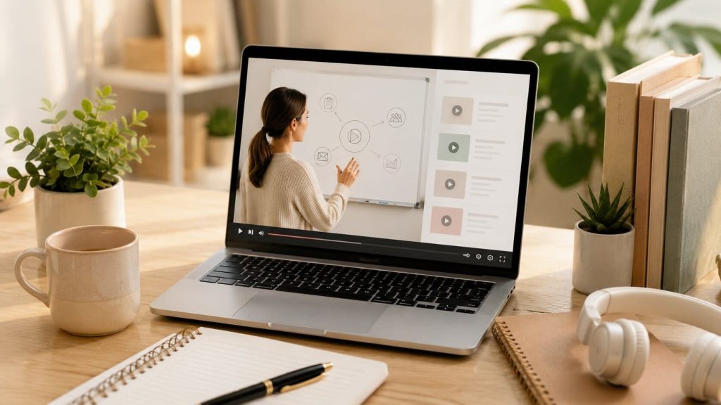 selling-online-course-via-blog