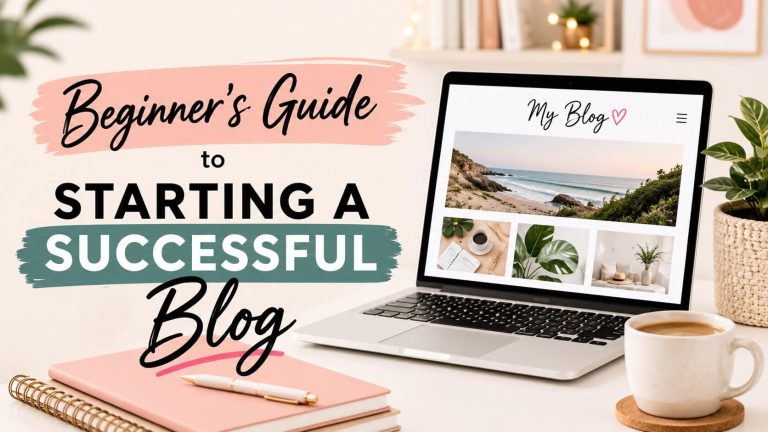 starting a successful blog as a beginner