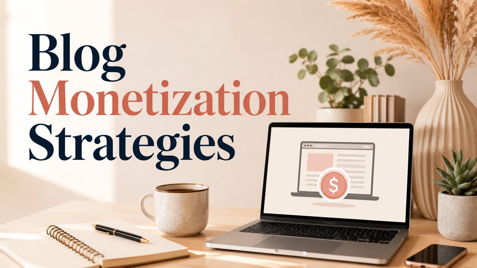 monetization strategies to make money with blog