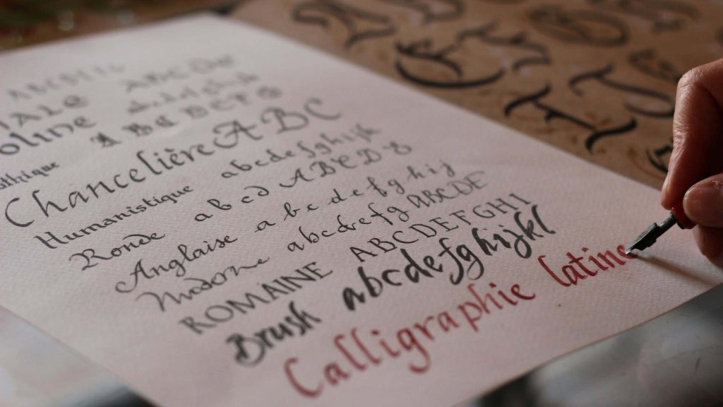 calligraphy as a hobby